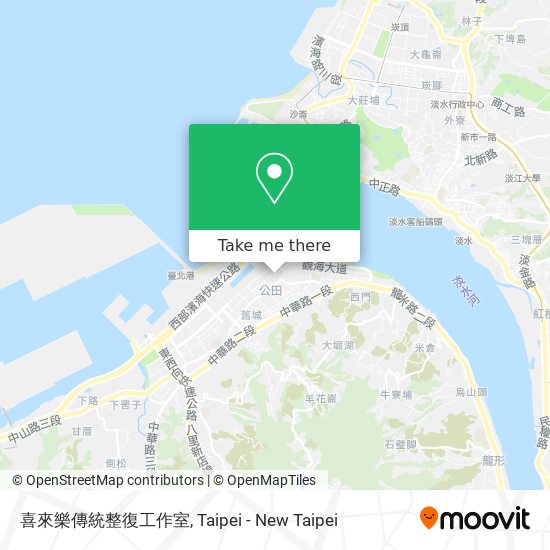 喜來樂傳統整復工作室地圖