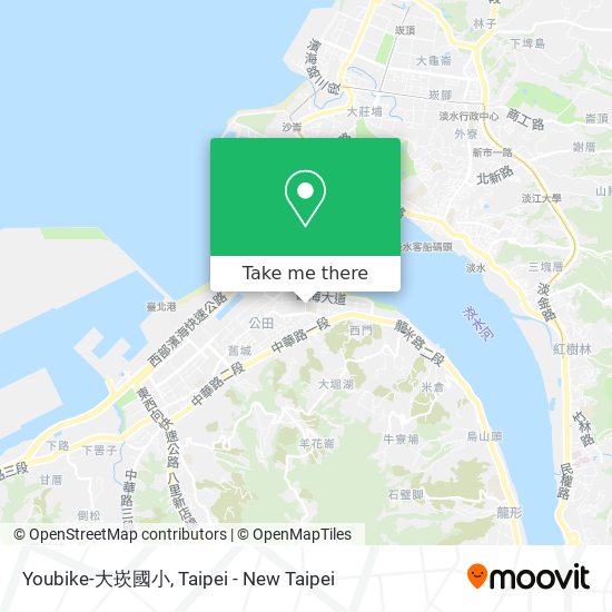Youbike-大崁國小 map