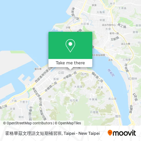 霍格華茲文理語文短期補習班 map