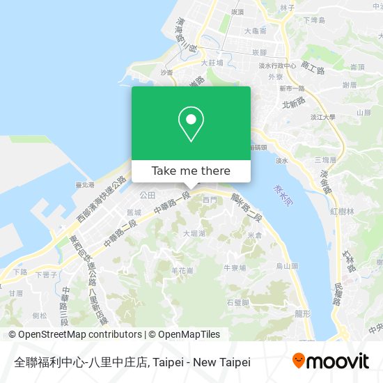 全聯福利中心-八里中庄店 map