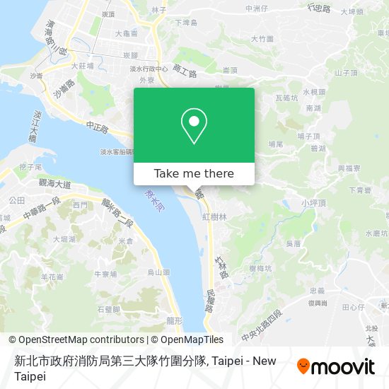 新北市政府消防局第三大隊竹圍分隊 map