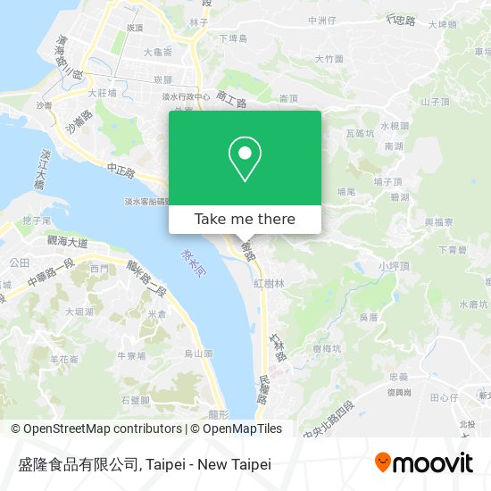 盛隆食品有限公司 map