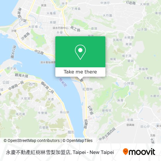 永慶不動產紅樹林雪梨加盟店 map