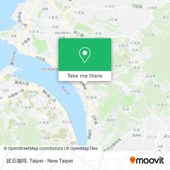 妮豆咖啡 map