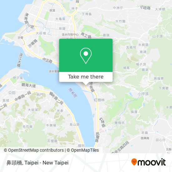 鼻頭橋 map