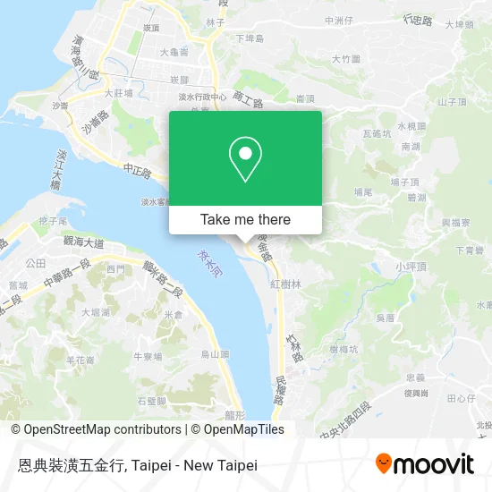 恩典裝潢五金行地圖