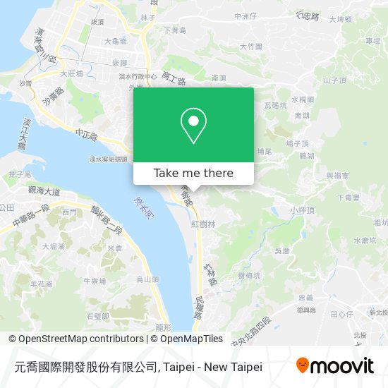 元喬國際開發股份有限公司 map