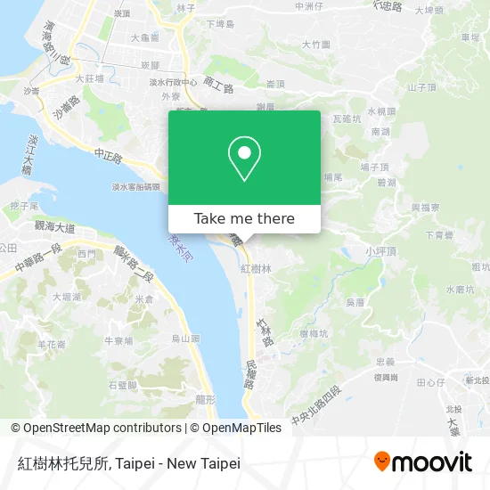 紅樹林托兒所 map