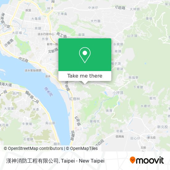 漢神消防工程有限公司地圖