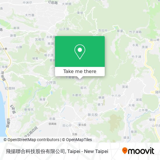 飛揚聯合科技股份有限公司 map