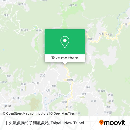 中央氣象局竹子湖氣象站 map