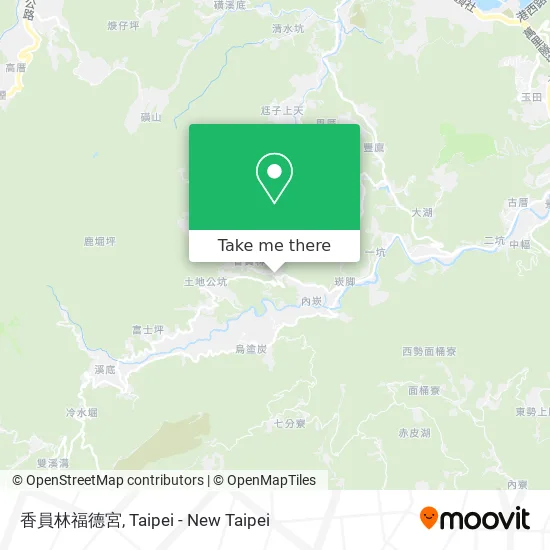 香員林福德宮 map