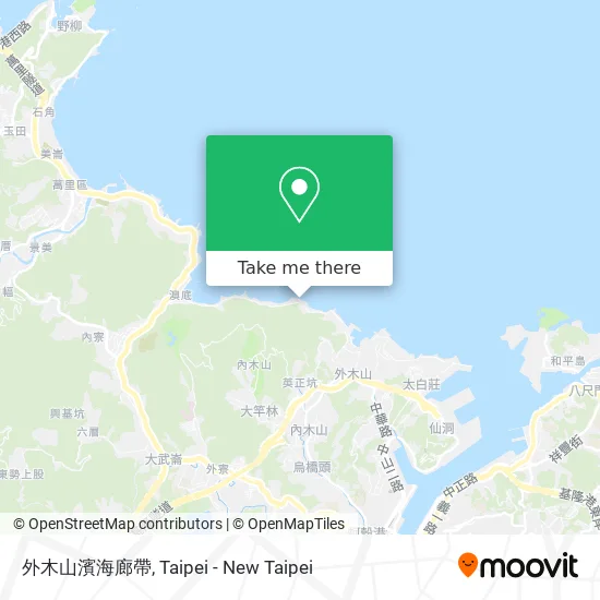 外木山濱海廊帶 map