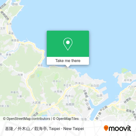 基隆／外木山／觀海亭地圖