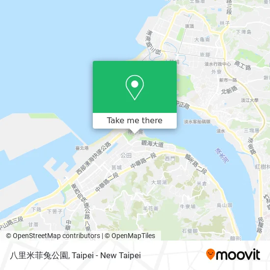 八里米菲兔公園 map