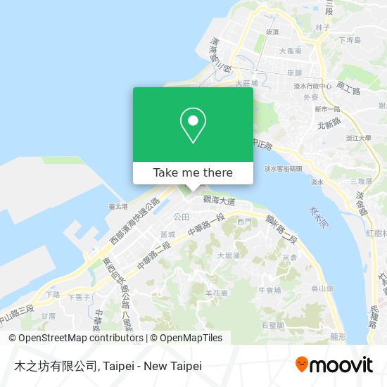 木之坊有限公司地圖