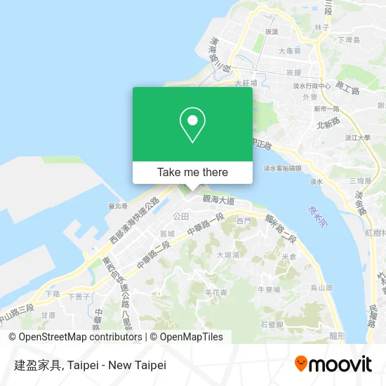 建盈家具 map