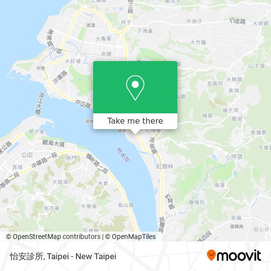 怡安診所 map