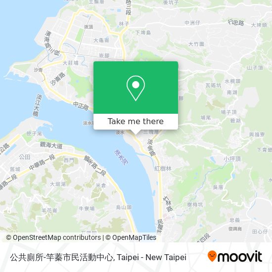 公共廁所-竿蓁市民活動中心 map