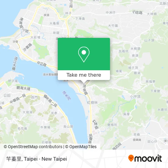 竿蓁里 map