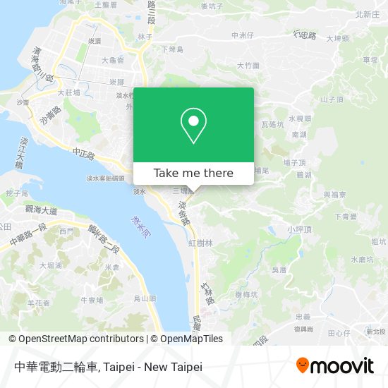 中華電動二輪車 map