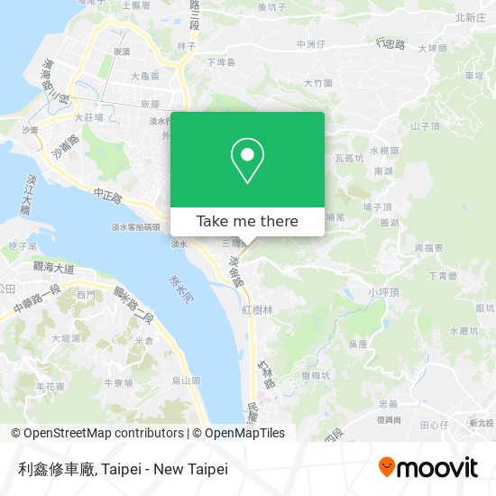 利鑫修車廠 map