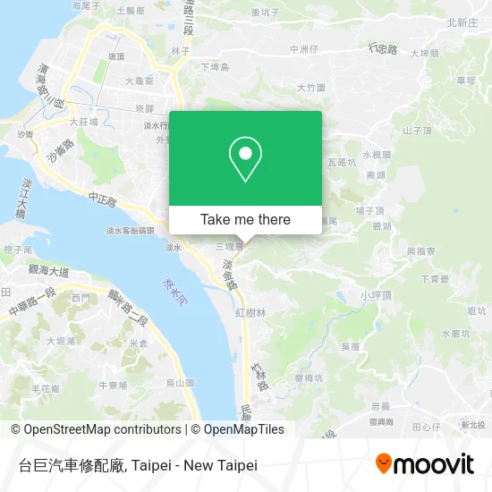 台巨汽車修配廠地圖