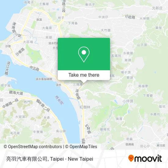 亮羽汽車有限公司地圖