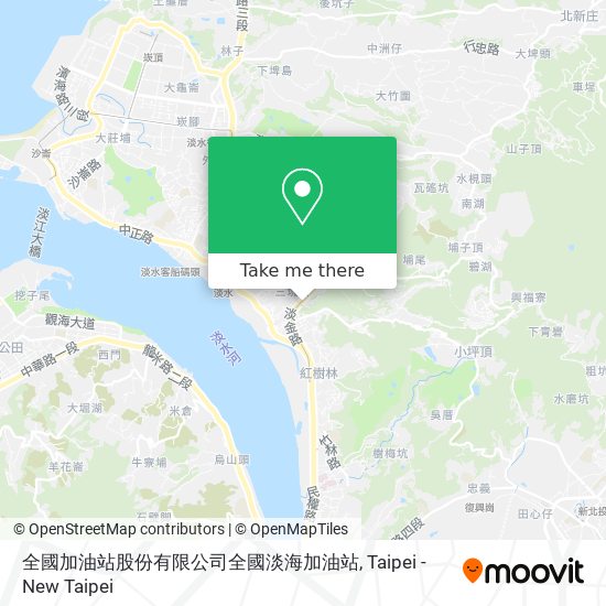 全國加油站股份有限公司全國淡海加油站 map