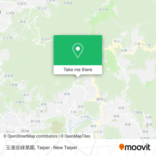 玉瀧谷綠菜園 map