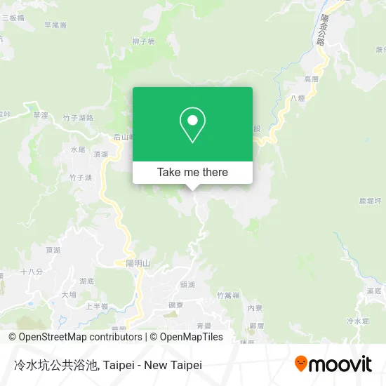 冷水坑公共浴池 map