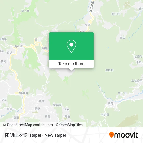 阳明山农场 map