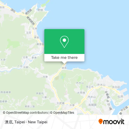 澳底 map