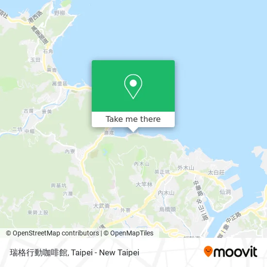 瑞格行動咖啡館 map