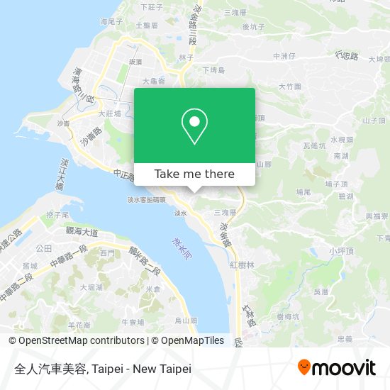 全人汽車美容 map