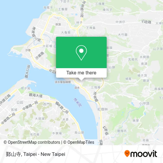 鄞山寺 map