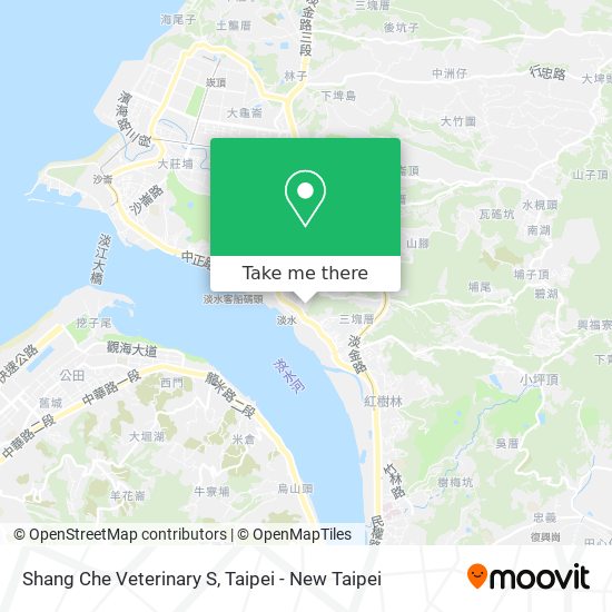 Shang Che Veterinary S map