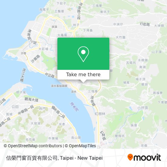 信榮門窗百貨有限公司 map