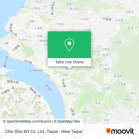 Chin Shin Art Co. Ltd. map