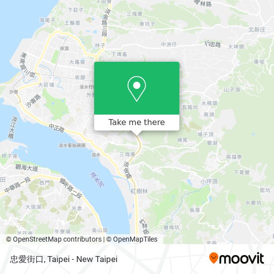 忠愛街口 map