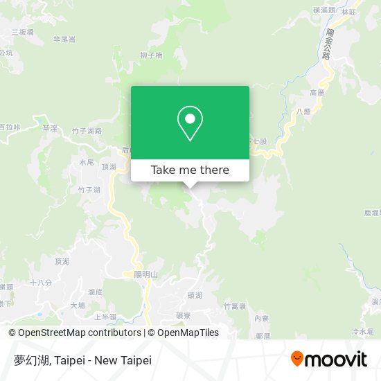 夢幻湖 map
