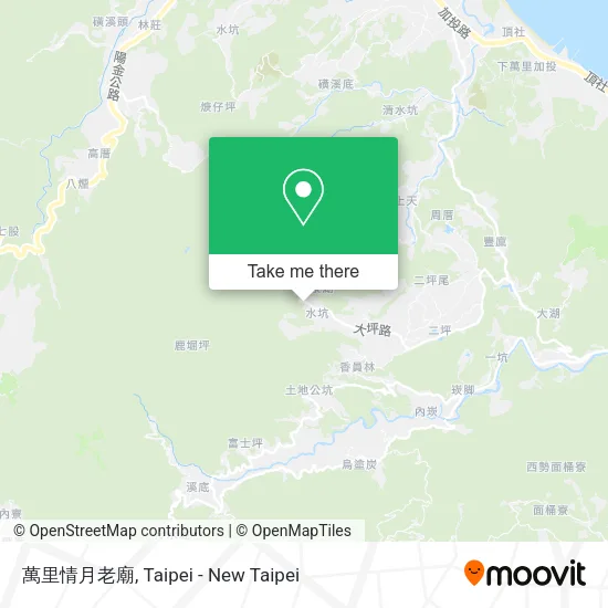 萬里情月老廟地圖