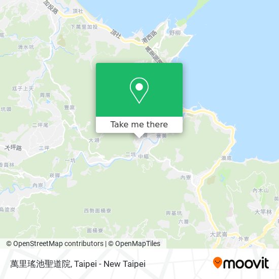 萬里瑤池聖道院 map