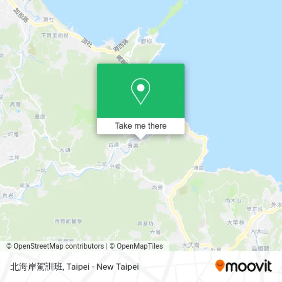 北海岸駕訓班 map