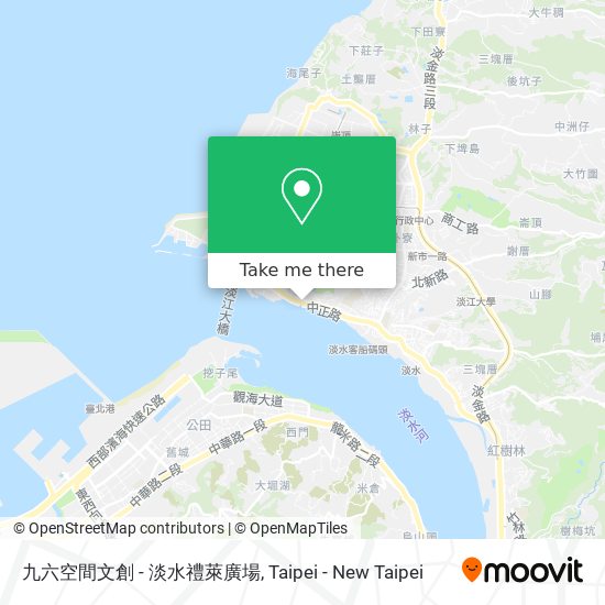 九六空間文創 - 淡水禮萊廣場 map