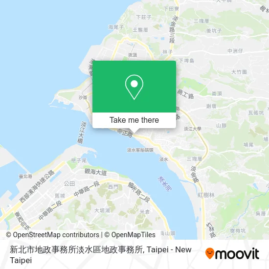 新北市地政事務所淡水區地政事務所 map