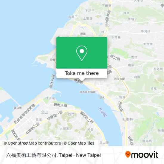 六福美術工藝有限公司地圖