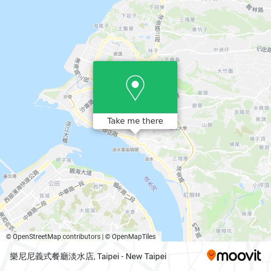 樂尼尼義式餐廳淡水店 map