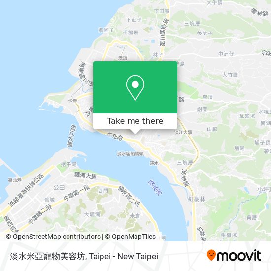 淡水米亞寵物美容坊 map