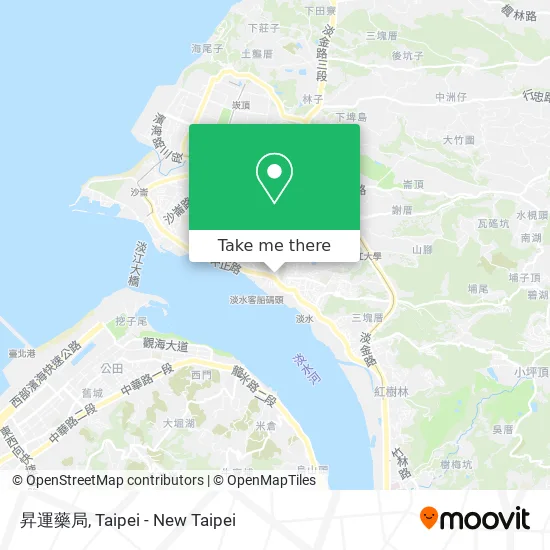 昇運藥局 map